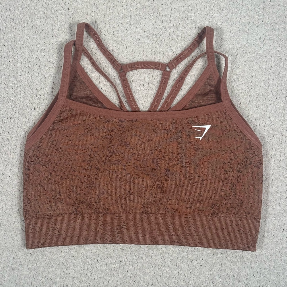 Gymshark ADAPT FLECK SEAMLESS SPORTS BRA Size Small